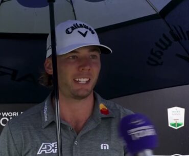 Sam Burns · Round 2 · Interview · 2023 Genesis Scottish Open · PGA Tour
