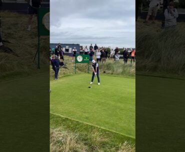 Taylor Moore Driver at the 151st Open from Royal Liverpool #golf #golfswing #ping