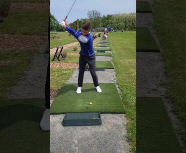 Great way to practice your golf swing !