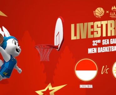 🔴 LIVE | SF2: Indonesia vs. Philippines | Men's Basketball 5x5 | SEA Games 32 Cambodia