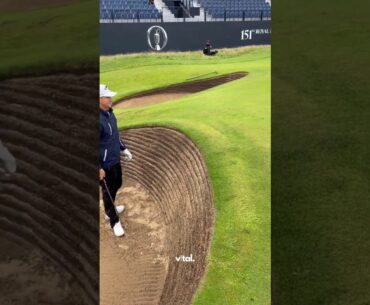 Alex Noren with a great backhand😂 #golf #golfshorts