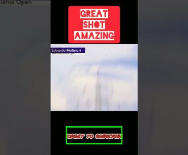 Fantastic Golf Shot  #sports