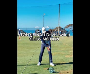 193cm에서 나오는 호쾌한 장타와 정교한 샷 #토니피나우 TONY FINAU DRIVER SWING SLOW MOTION