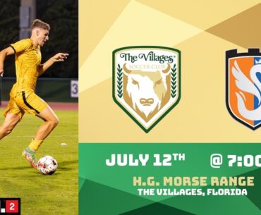 The Villages SC vs Swan City SC (USL2 Southeast Division)