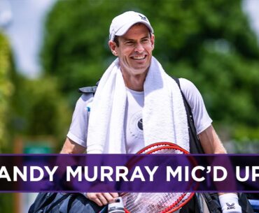 Banter, Dry Humour and Insight | Andy Murray and Ivan Lendl Mic Up at Wimbledon 🎤