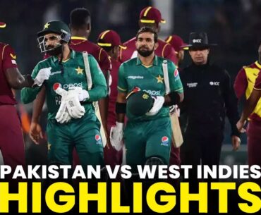 Highlights | Pakistan vs West Indies | T20I | PCB | MK2L