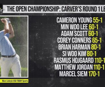 Open Championship 1st Round: Cameron Young (+5500)