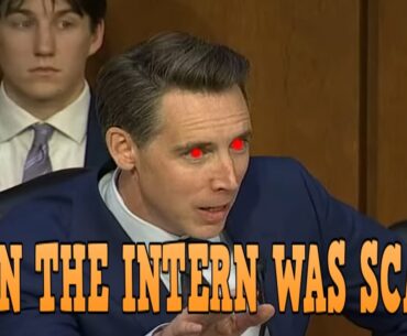 Senator Hawley Rips Into PGA TOUR EXECUTIVE PRICE LIKE A FRESH CUT STEAK... and other odd moments