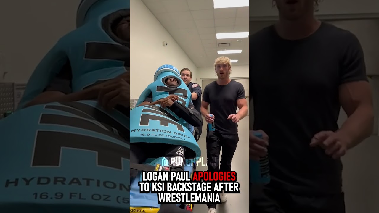 Logan Paul APOLOGIZES To KSI After WrestleMania Logan Paul APOLOGIZES To KSI After WrestleMania