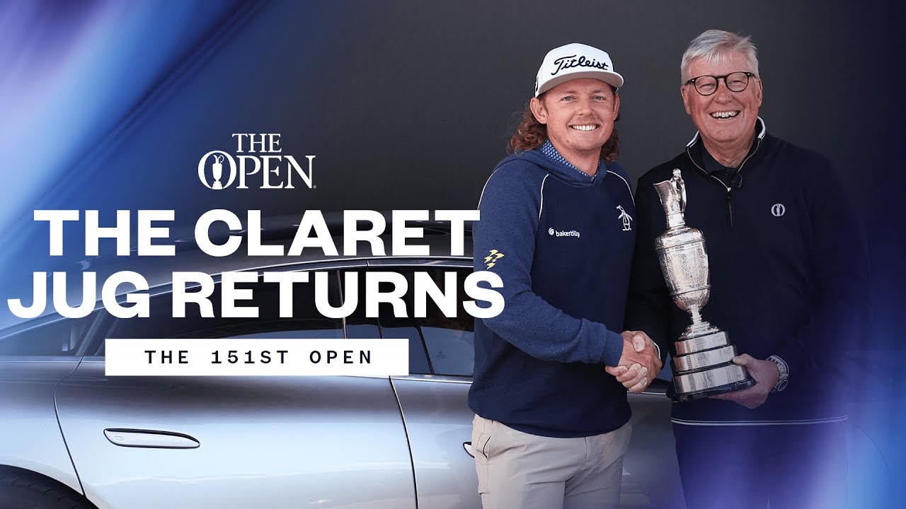 Cameron Smith Returns The Claret Jug | The 151st Open Cameron Smith Returns The Claret Jug | The 151st Open