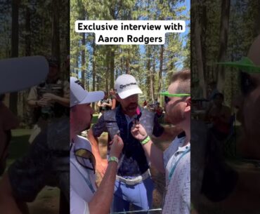 What do we think of the round so far Aaron Rodgers? “AJ Hawk has been unbelievable.