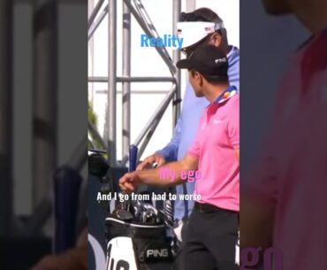Adjustments with Viktor Hovland...a #golf story #shorts #practice #progress #openchampionship