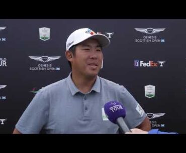 Ben An · Round 1 · Interview · 2023 Genesis Scottish Open · PGA Tour