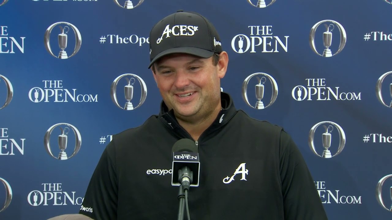Patrick Reed Flash Interiew Thursday Día 1 2023 The Open Championship © The Open Patrick Reed Flash Interiew Thursday Día 1 2023 The Open Championship © The Open