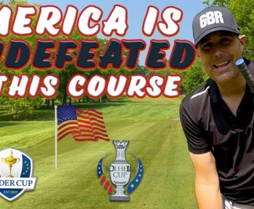 I played my first round on camera at America's resort- The Greenbrier Course!