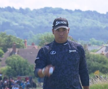 【全英OP23】松山英樹は1アンダー発進　14番は約10mを沈めてナイスパーセーブ