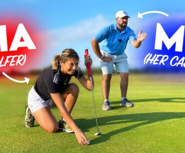 I caddy for Mia Baker (...her BEST EVER Score!?)