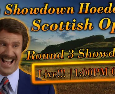 Scottish Open | R3 Showdown | PGA DFS | DraftKings Strategy | (Not) Picks