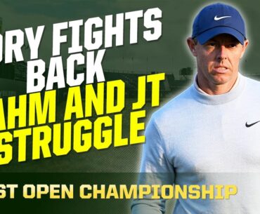 Rory McIlroy Fights Back, Jon Rahm and Justin Thomas Facing Missed Cut | The First Cut Golf Podcast