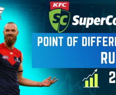P.O.D RUCKS IN AFL SUPERCOACH 2023