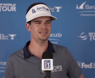 Beau Hossler Thursday Flash Interview 2023 Barracuda Championship