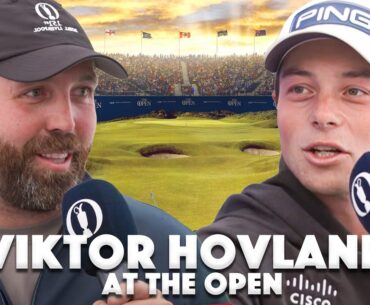 Viktor Hovland live from The One Club at The Open Championship!