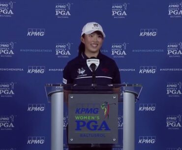 Ruoning Yin Sunday Press Conference 2023 KPMG Women’s PGA Championship