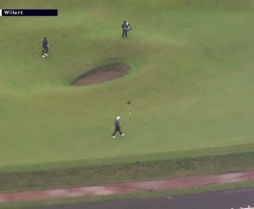 Alex Noren with an amazing shot during the 2022 #dunhilllinks