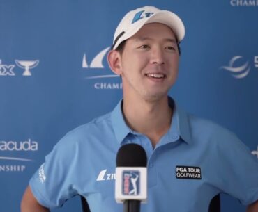 S Y  Noh Thursday Flash Interview 2023 Barracuda Championship