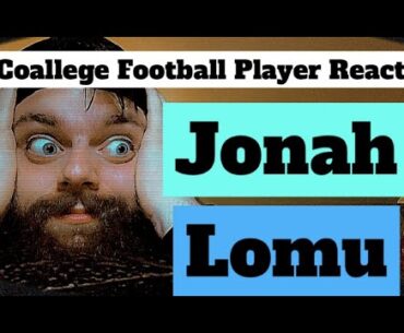 College Football Player REACTS to JONAH LOMU