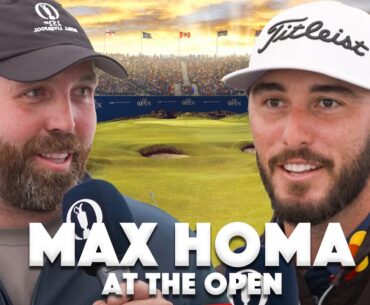 Max Homa live from The One Club at The Open Championship!