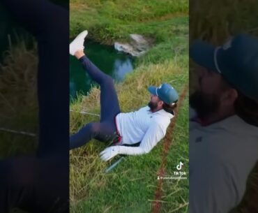 Steve showed his athleticism here! #golf #goodgood #gmgolf