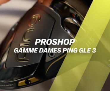 MATOS : Présentation de la gamme dames PING GLE 3