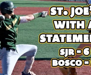 St. Joe's (Mont.) 6 Don Bosco 3 | HS Baseball | Green Knights Capture Statement Win!