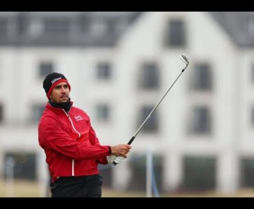 Rafa Cabrera-Bello with an amazing tee shot during the 2022 #dunhilllinks