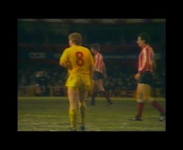 Sunderland v Liverpool 29/11/1980