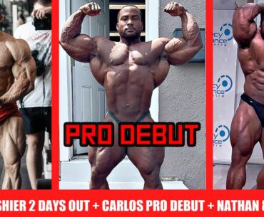 Carlos Thomas Jr Will Face Andrew and Hunter at Texas Pro + Nathan 8 Weeks Out + Justin Shier