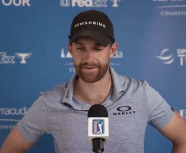Patrick Rodgers Saturday Flash Interview 2023 Barracuda Championship
