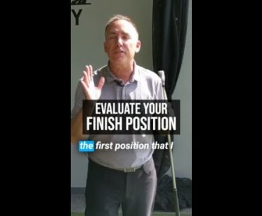 Your FINISH Position is IMPORTANT!