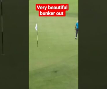 Very Beautiful Bunker Out #sports #shorts