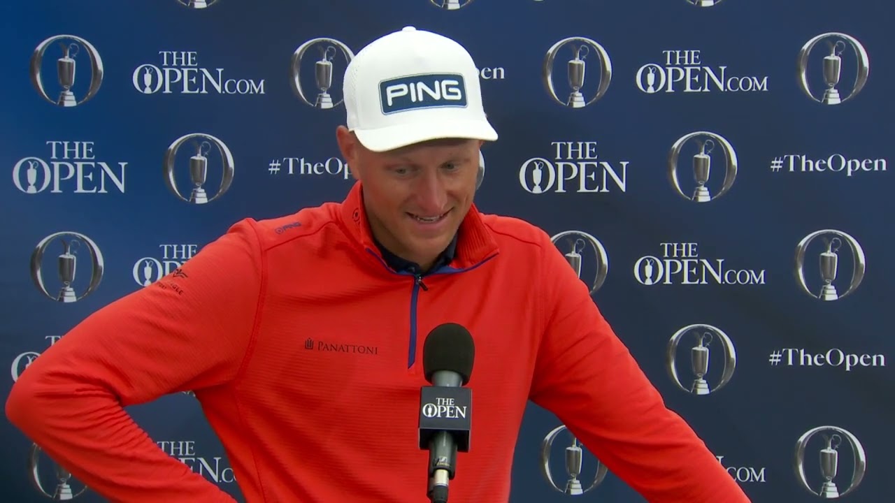 Adrian Meronk Flash Interview Sunday Day 4 2023 The Open Championship © The Open Adrian Meronk Flash Interview Sunday Day 4 2023 The Open Championship © The Open