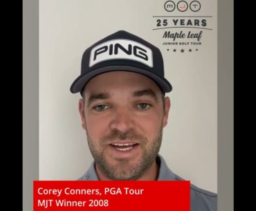Celebrating 25 Years of MJT - Corey Conners