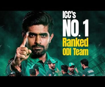 #PakvsNZ :  Pakistan becomes No.1 in the ICC ODI Ranking for the first time in history. #BabarAzam