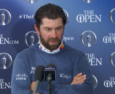 Cameron Young Flash Interview Sunday Day 4 2023 The Open Championship © The Open