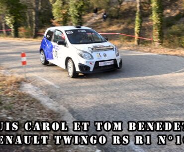 Rallye de Vaison la Romaine 2023 - Renault Twingo RS R1 N°109 - Louis CAROL et Tom BENEDETTO