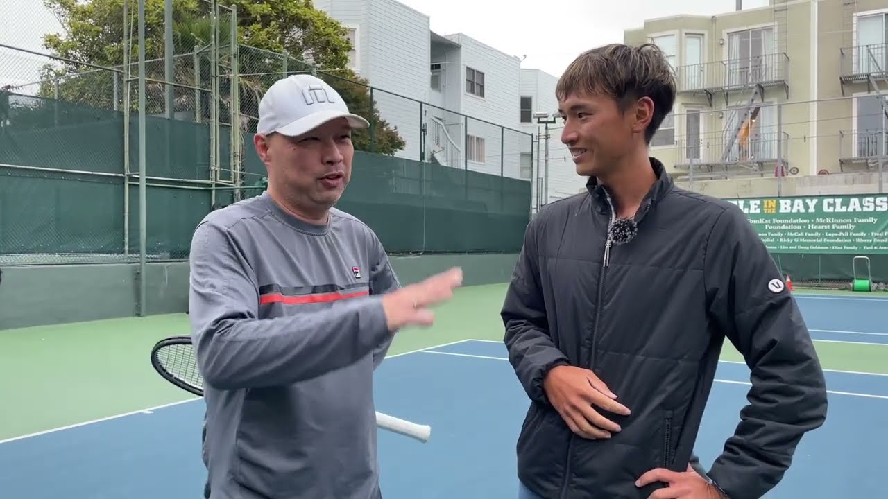 COACH ANDREW GU TEACHES HOW HE GENERATES POWER IN HIS FOREHAND COACH ANDREW GU TEACHES HOW HE GENERATES POWER IN HIS FOREHAND
