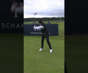Danny Willett ASMR tee shots during the #dunhilllinks