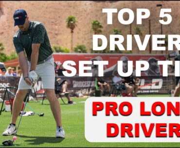 GOLF DRIVER SET UP & TEE HEIGHT (TOP 5 TIPS)