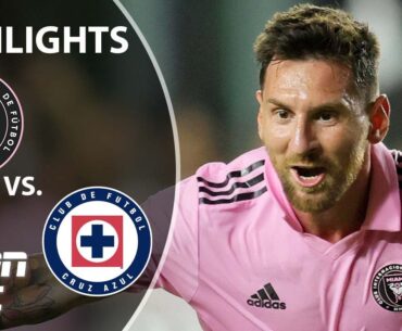 HIGHLIGHTS from Lionel Messi’s Inter Miami debut vs. Cruz Azul | ESPN FC