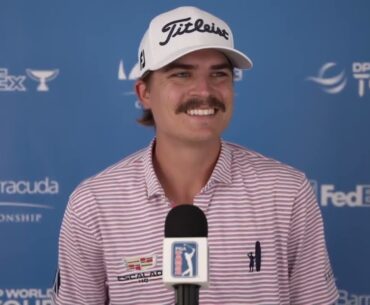Carson Young · Round 1 · Interview · 2023 Barracuda Championship · PGA Tour